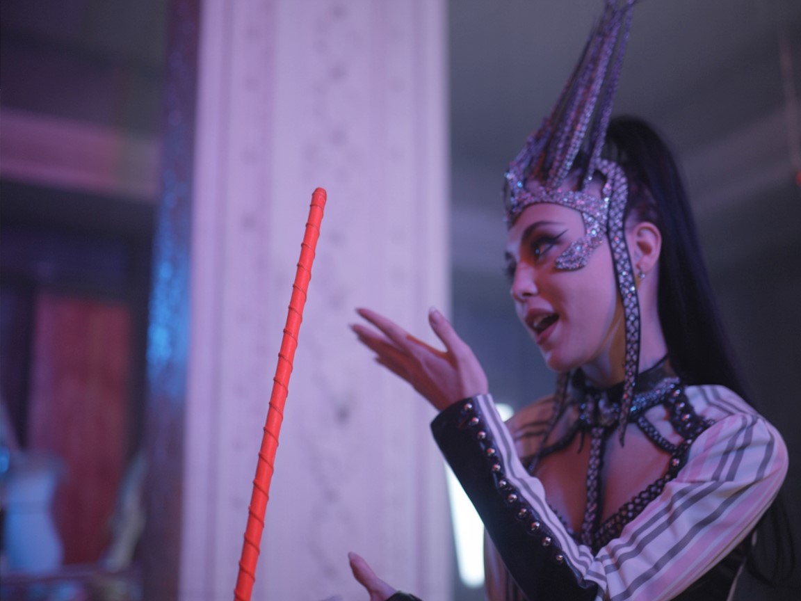 ROHRSTOCK - Extrem Rohrstock ohne Griff, rot, Komfortwicklung, Ø ca. 15mm