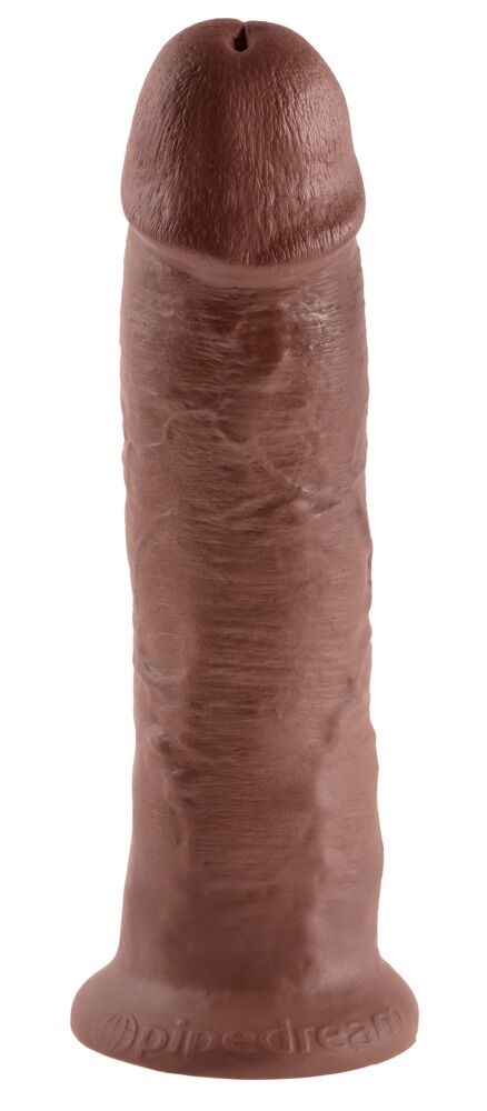 wenn Dildo, dann COCK! 10 Inch / 25 cm in braun!