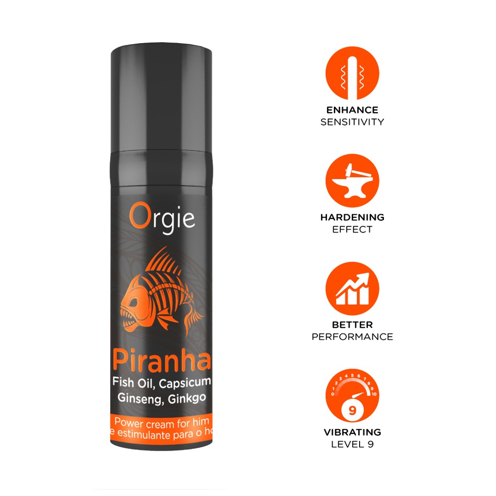 Piranha Peniscreme – stimulierend & wärmend