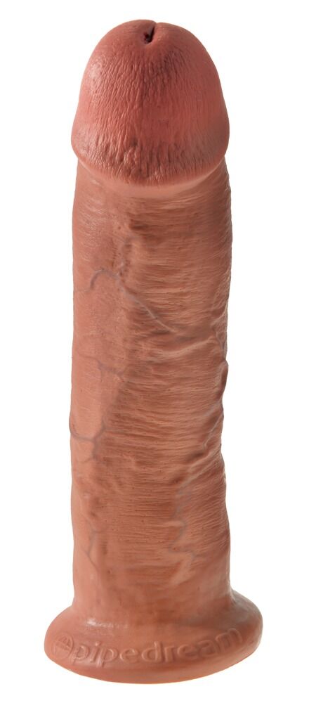 wenn Dildo, dann COCK! 10 Inch / 25 cm in dunkel!