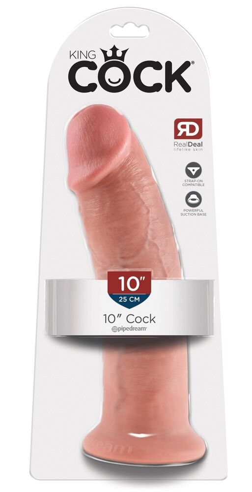 wenn Dildo, dann COCK! 10 Inch / 25 cm in vier Farben verfügbar!