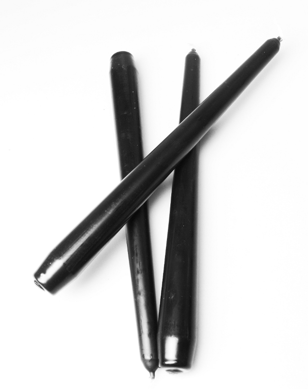 SM-Toy Kerzen - schwarz 3 Stück