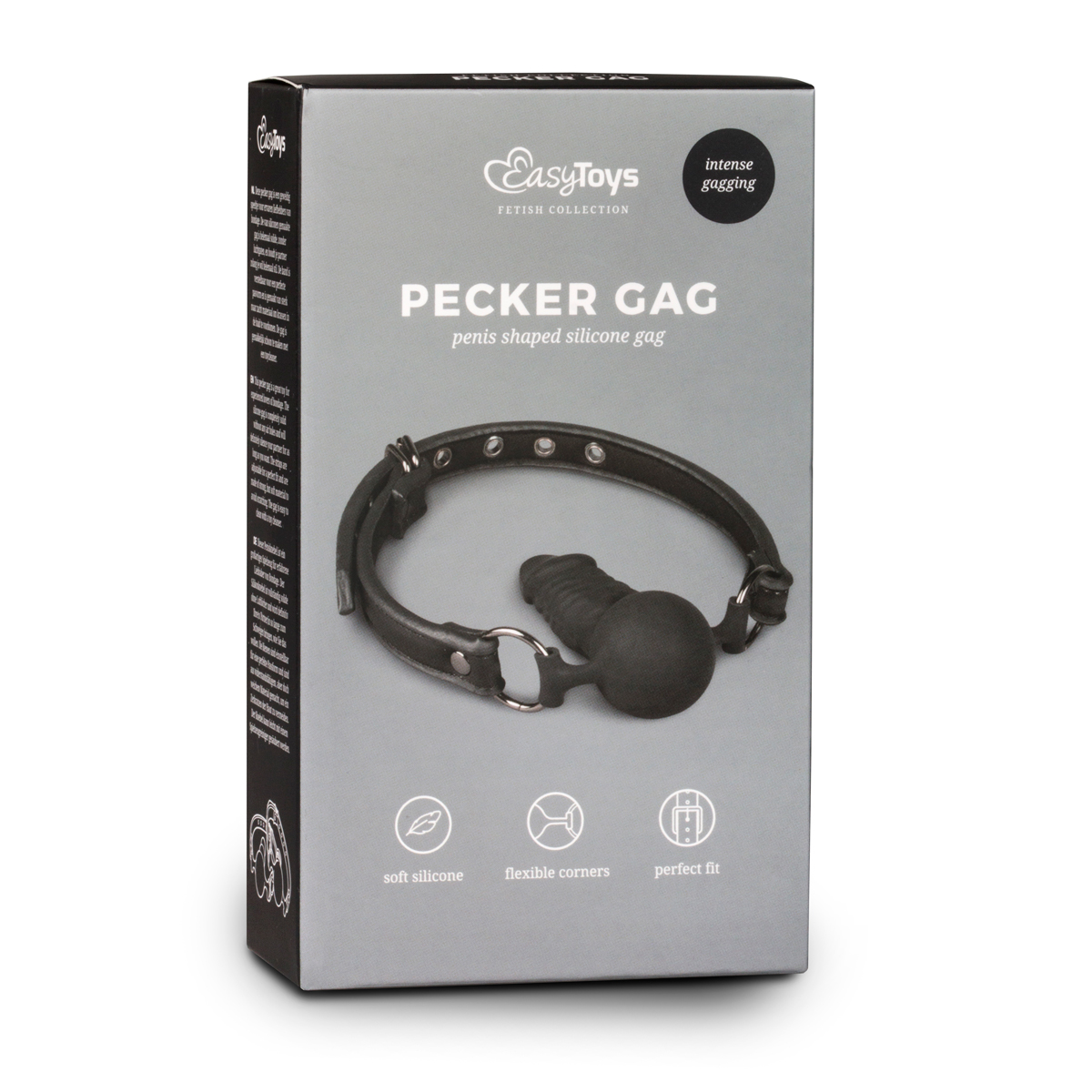 Ball Gag mit Silikon-Penis