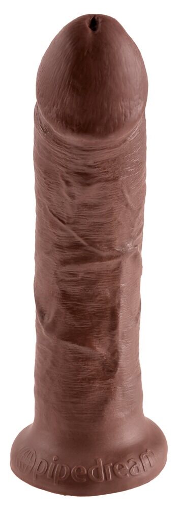 wenn Dildo, dann COCK! 8 Inch / 20 cm in braun!