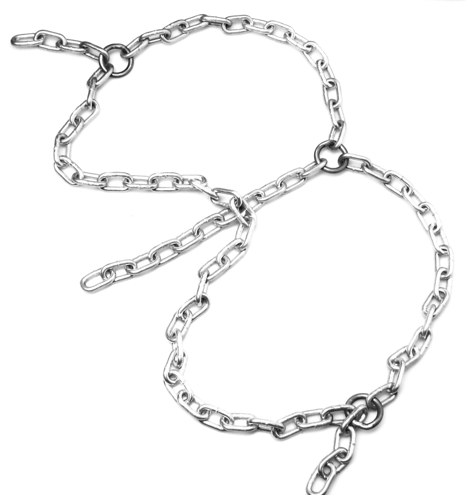 PRANGER METALL - Kettenstring aus Stahlkette vernickelt