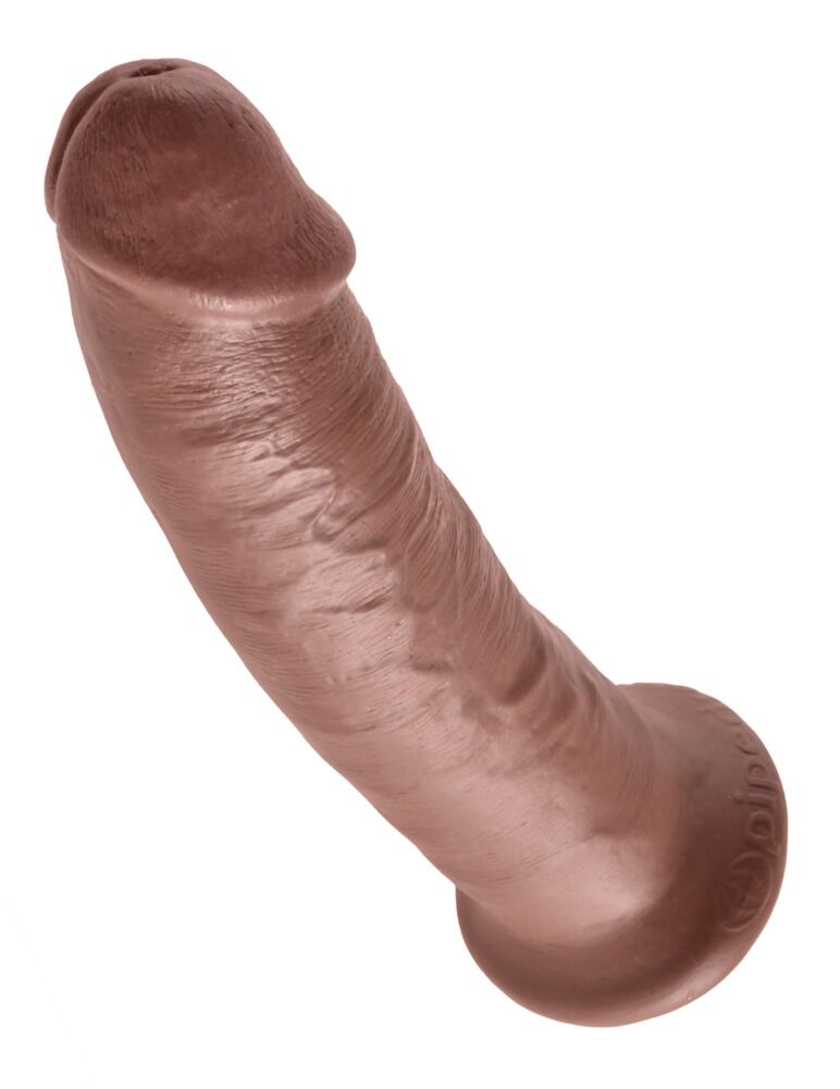 wenn Dildo, dann COCK! 9 Inch / 23 cm in braun!