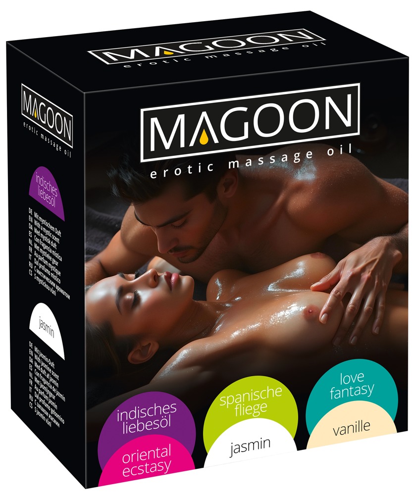 Erotic Massage Oil 100 ml 6er Set